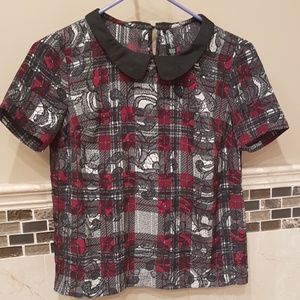 Pretty Little Liar Peterpan Collar Blouse